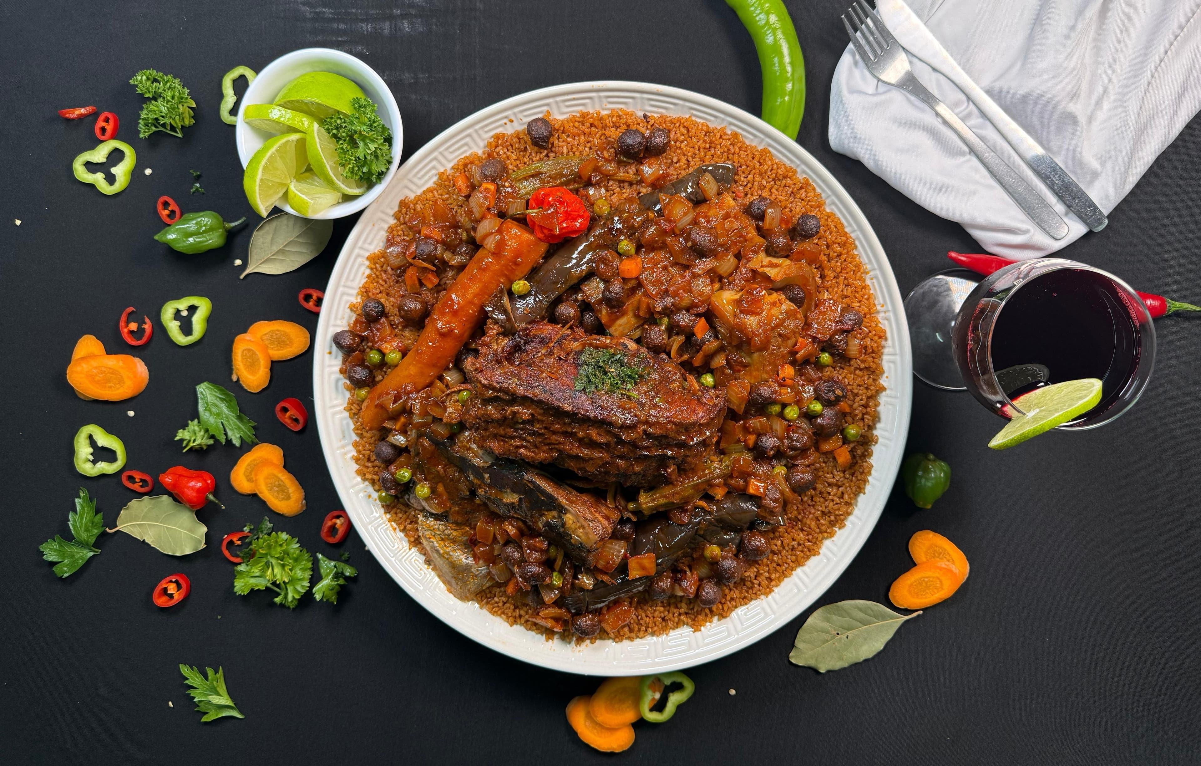 Thiéboudienne et cuisine sénégalaise Moss Delsy